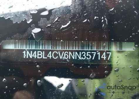 2022 Nissan Altima Sr Fwd from USA, damaged, VIN 1N4BL4CV6NN357147